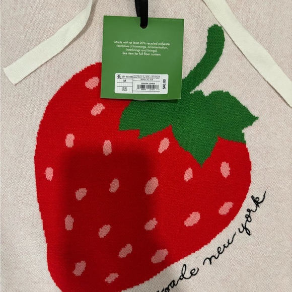 Kate Spade for Target Strawberry Design Sweater - Picture 2 of 3